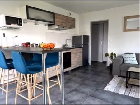 à louer – appartement t2 meublé de 43 m² – saint-sébastien-sur-loire