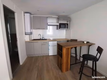 studio 25m2 meublé  dispo 1/9  près de la gare  centre ville - rue brûlée