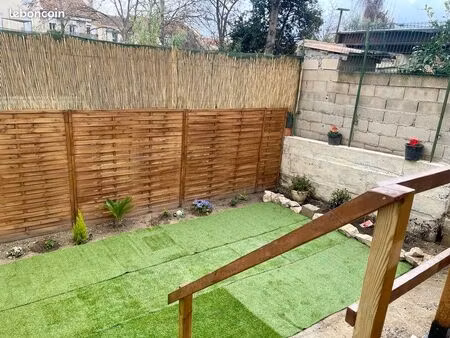 loue maison 59 mètres carrés 2 chambres plus mezzanine 23 mètres carrés terrasse 20 mètres