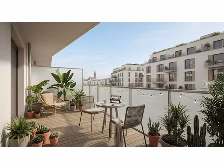 vente appartement 4 pièces 90 m² à saint-ouen (93400)  644 866 €