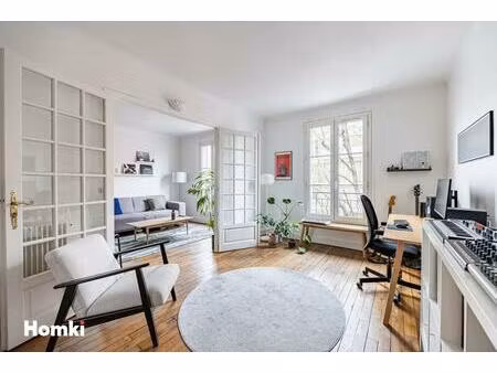 joli appartement t3 de 58m² à paris 75013  rue de la vistule