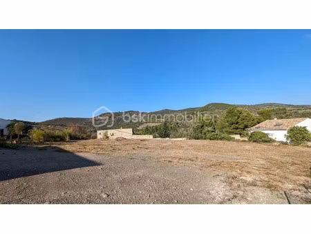 vente terrain 1360 m² à cascastel-des-corbières (11360)  55 000 €