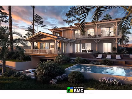 vente terrain 1070 m² à la teste-de-buch (33260)  1 250 000 €