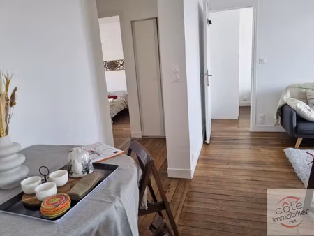 location meublée appartement 3 pièces 55 m² à arcueil (94110)  1 450 €