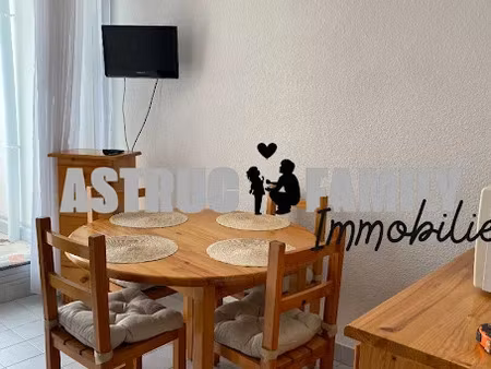 location meublée appartement 1 pièce 24.66 m² à la grande-motte (34280)  490 €