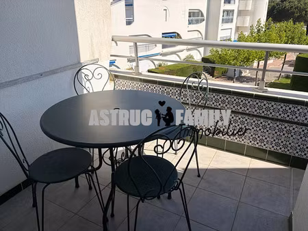 location appartement 2 pièces 35 m² à la grande-motte (34280)  550 €