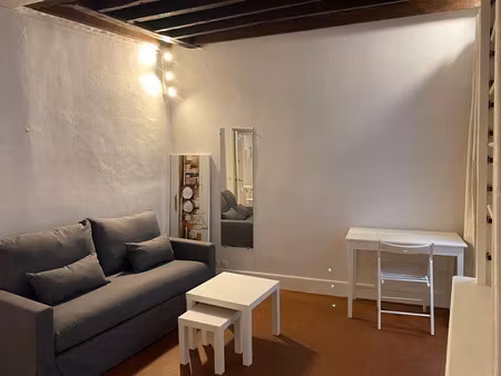 location meublée appartement 1 pièce 23 m² à paris 5ème (75005)  1 150 €