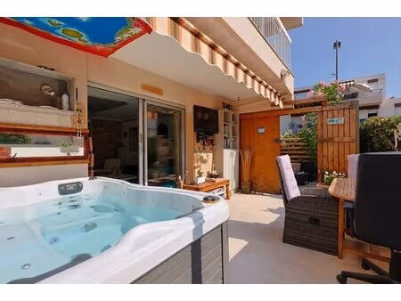 appartement vallauris 2 pièce(s) 55 m2 rez de jardin