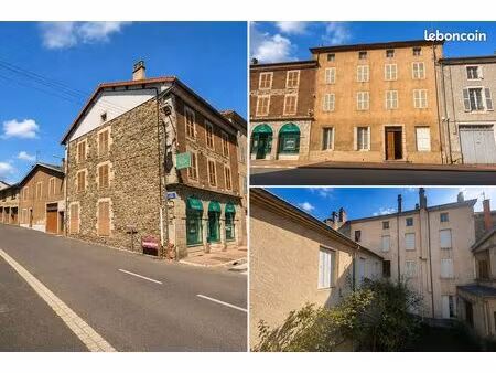 à vendre ou à échanger – ensemble immobilier de caractère au cœur d’arlanc (63220)