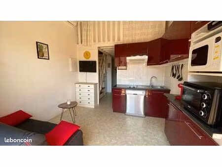 étudiant - appartement climatisé de 36 m² avec parking privé / sept à juin
