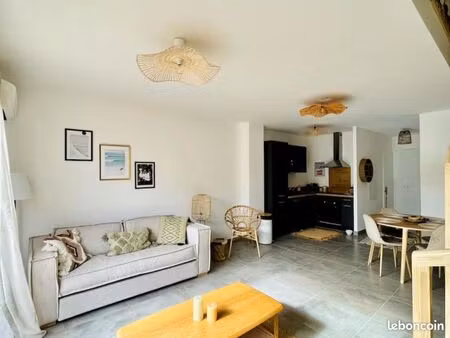 maison neuve  meublée (70m²) – terrasse  calme et commodités à pied – lit-et-mixe