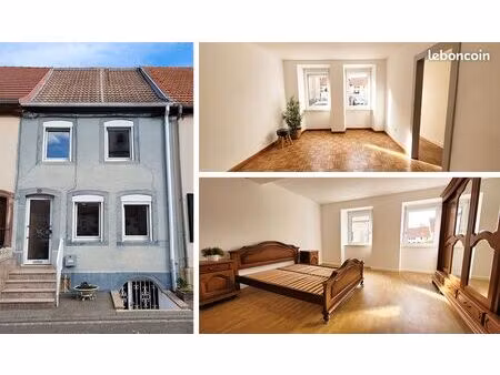 maison f3 avec cour