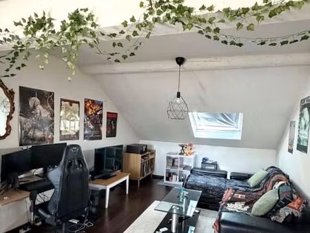 appartement 2 pièces 52 m² - meublé  équipé - algrange