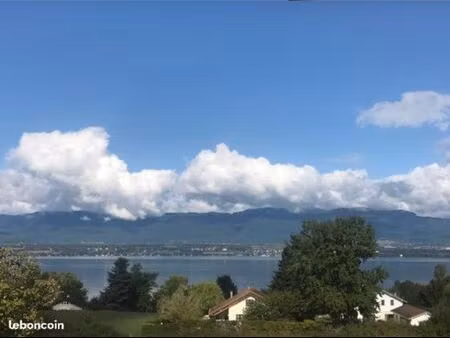 appartement t4 chens-sur-léman vue lac