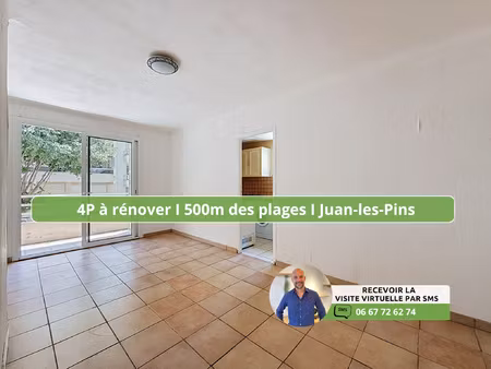 a vendre appartement 4p juan les pins (06160)