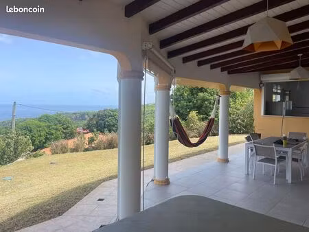 villa t4 de standing – 157 m² – vue mer – terrasse – garage