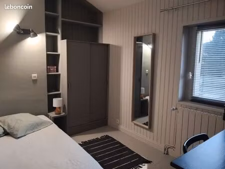 chambre meublée à louer chez l'habitant