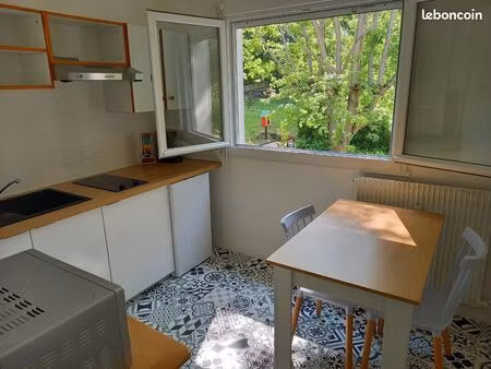 2 appartements meublés type f1 et studio + cave + 2 parkings à chamalières
