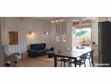 maison-appart avec terrasse