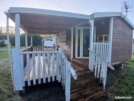 location chalet bois meublé