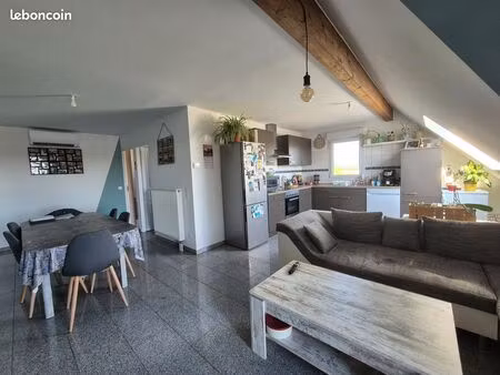 bel appartement f3 lumineux avec terrasse  parking et vue dégagée – herbitzheim