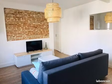 t2 meublé à louer dans toulousaine - idéal étudiant