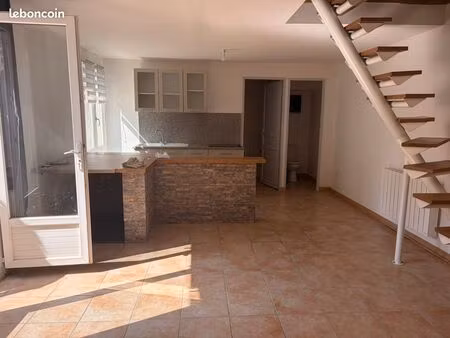 maison meublé 50m2 + garage