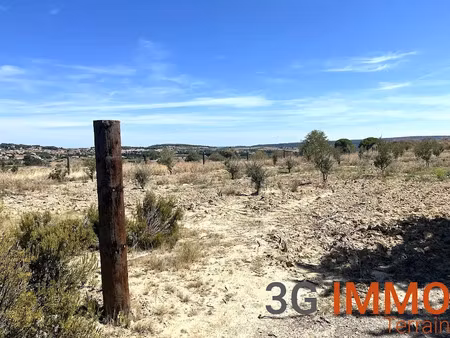 vente terrain 3341 m² à lespignan (34710)  24 000 €