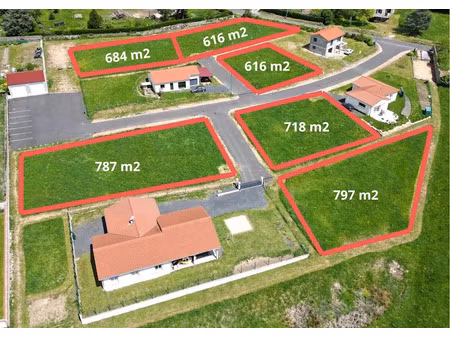 vente terrain 797 m² à roche-en-régnier (43810)  23 575 €