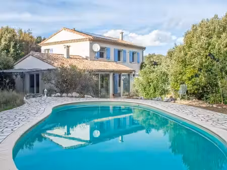 pardailhan – maison familiale – 5 pièces – piscine – véranda – terrain clos 4973m² –...