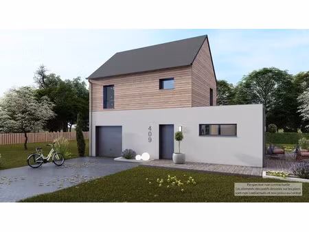 vente maison neuve 5 pièces 102 m² à pont-scorff (56620)  377 900 €