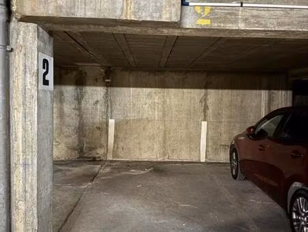 parking - rue mélingue