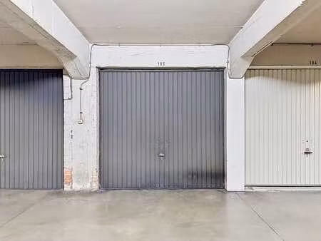 garage box fermé
