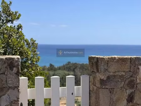 solenzara - villa standing avec piscine/garage - vue mer