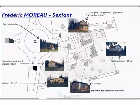 en vente maison 575 m² – 784 000 € |bergerac