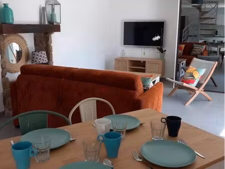 à l’année maison meublée t2 bis- 75m² au sol / marais de guérande