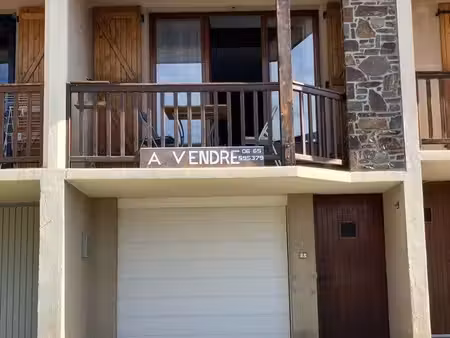charmant chalet mitoyen de 3 chambres avec balcon  vue et grand garage