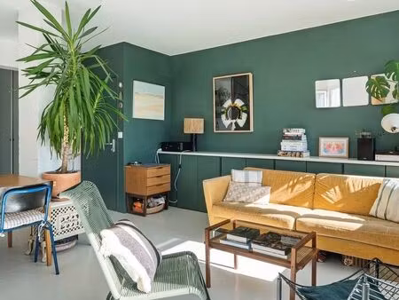les lilas  appartement 50m²  2 chambres avec balcon