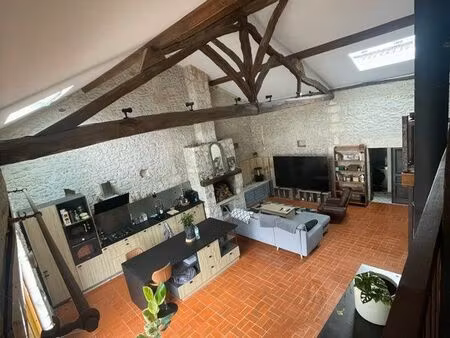 maison de caractère style loft