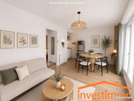 immeuble 4 pièces 69 m²
