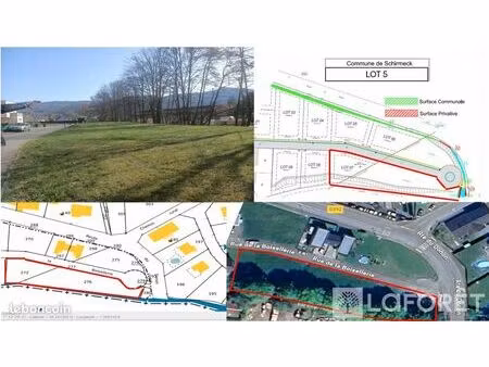 terrain 1528 m² schirmeck