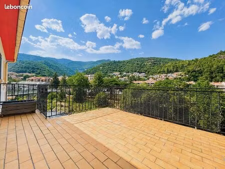 appartement t3 terrasse  balcon  garage et cave