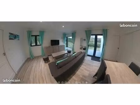 maison plein pied 2 chambres avec terrase + jardin