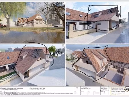 grange à rénover à la wantzenau permis accordé