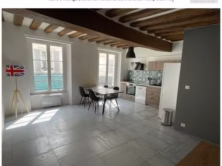 appartement meublé de 65m2 dans le centre de ville de meaux