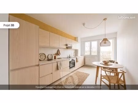 appartement 3 pièces 80 m²