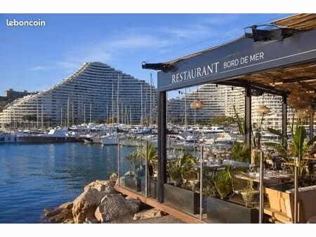 à vendre – restaurant d’exception en bord de mer – alpes-maritimes