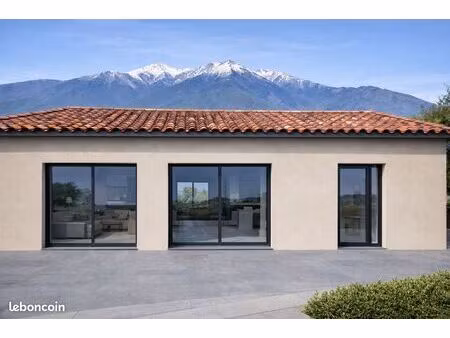 projet de construction d'une maison 85 m² avec terrain à sorede (66)