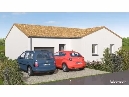 maison 91.32 m² avec terrain à gorges (44)