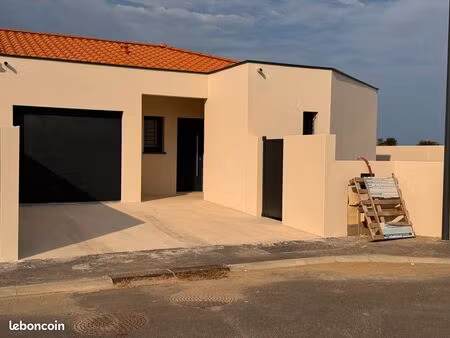 maison neuve de plein pied